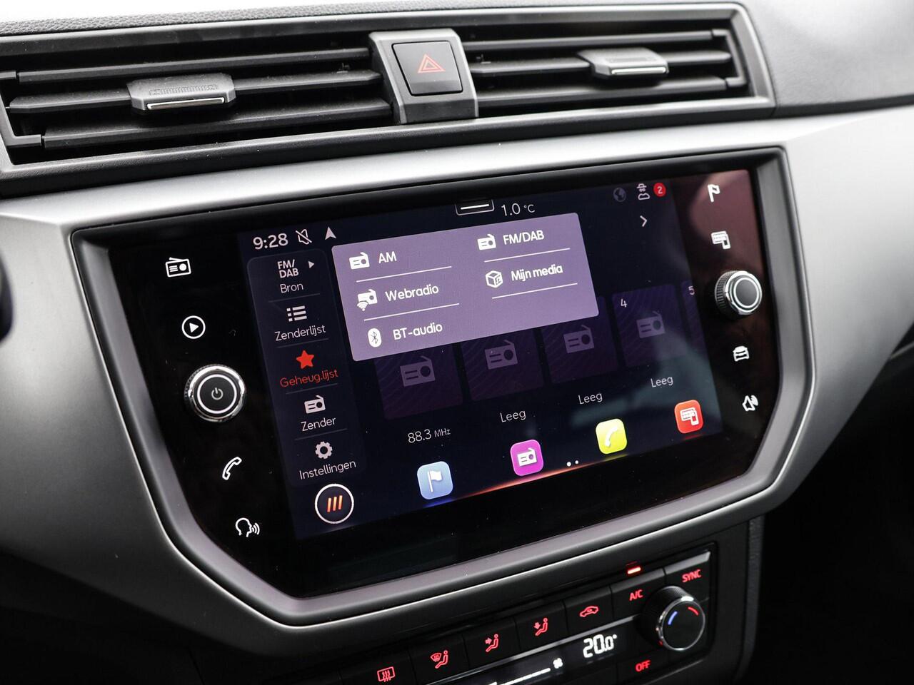 Seat IBIZA 1.0 TSI 95pk Style Business Intense · Camera · P-Sensoren · Apple/Android Car Play · Navigatie · 15'' Inch ·