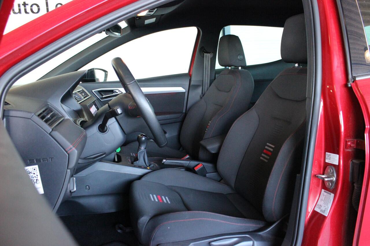 Seat IBIZA 1.0 TSI FR Business Intense Camera | Full LED | Carplay | Cruise | Navi | Clima | Bluetooth | 18" LMV | PDC