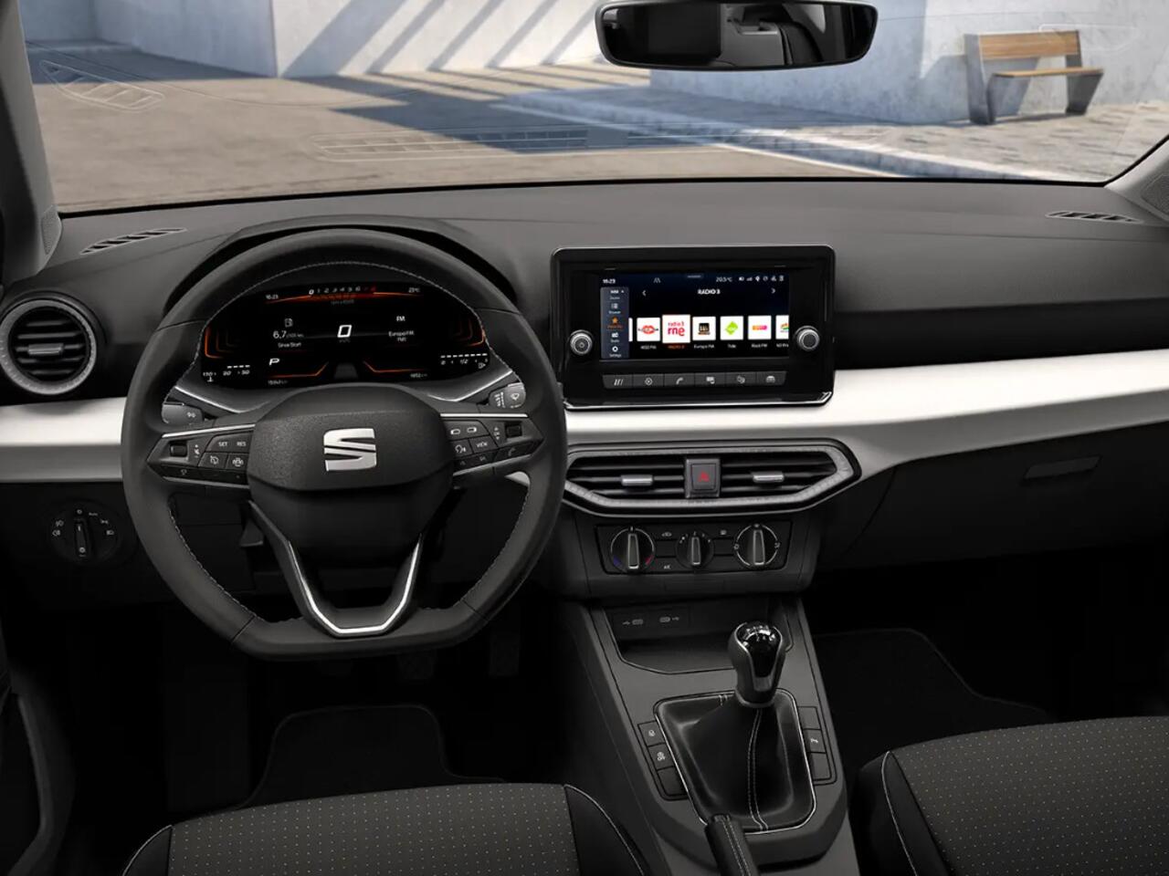 Seat IBIZA Style Business Connect 1.0 85 kW / 115 pk EcoTSI H 7 versn. DSG | Airconditioning automatisch met 2-zone-temperatuurregeling | Metallic Lak | 2000,- inruilvoordeel!!