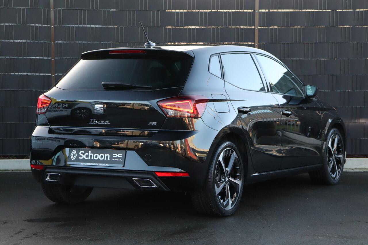 Seat IBIZA 1.0 EcoTSI FR Business Connect Automaat | Adap. Cruise | Keyless | Stoelverwarming | Camera | Carplay