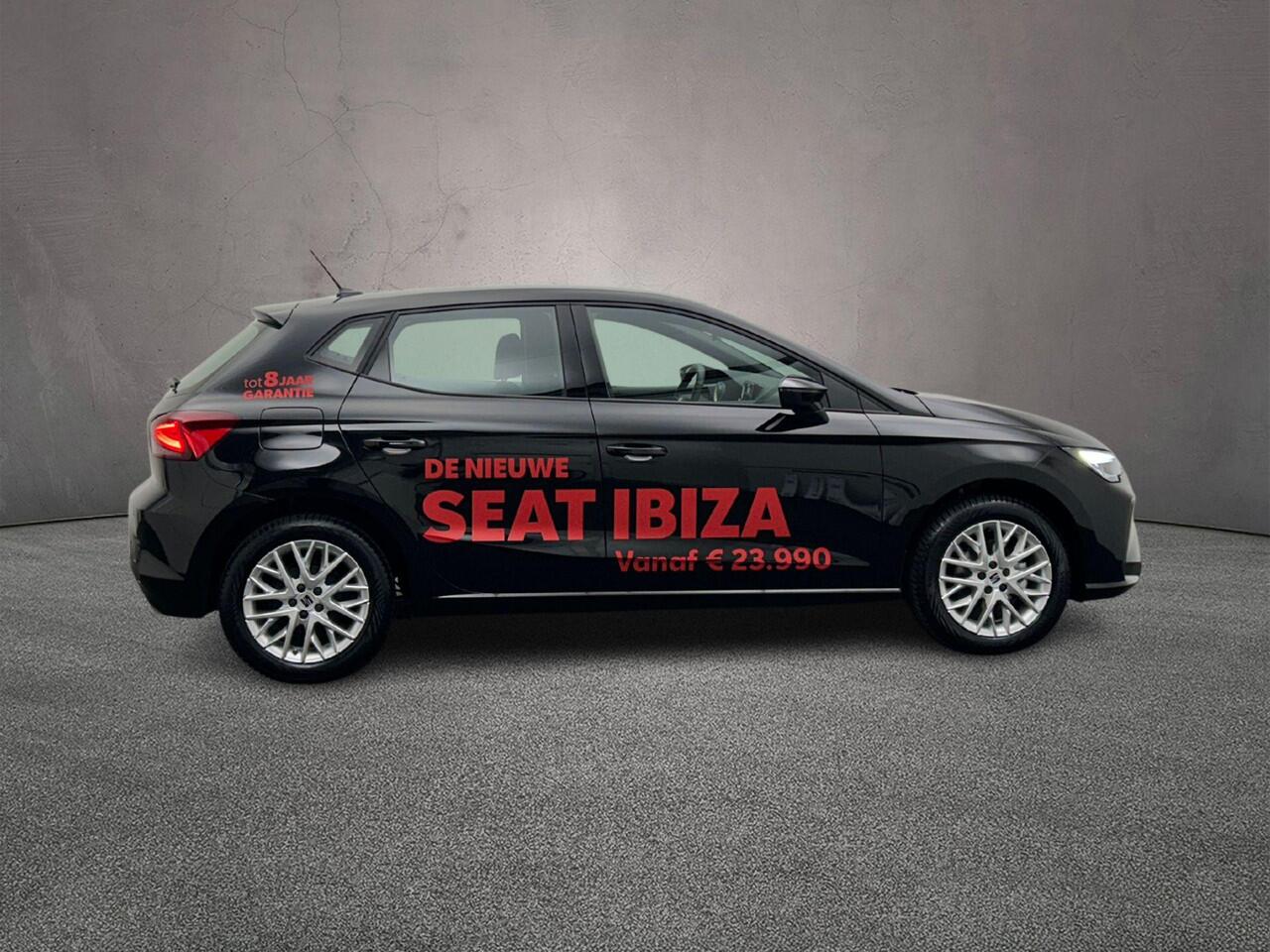 Seat IBIZA Style 1.0 TSI 95pk Cruise control, LED koplampen, App connect, Parkeersensor achter, Airco, DAB, Radio, Bluetooth
