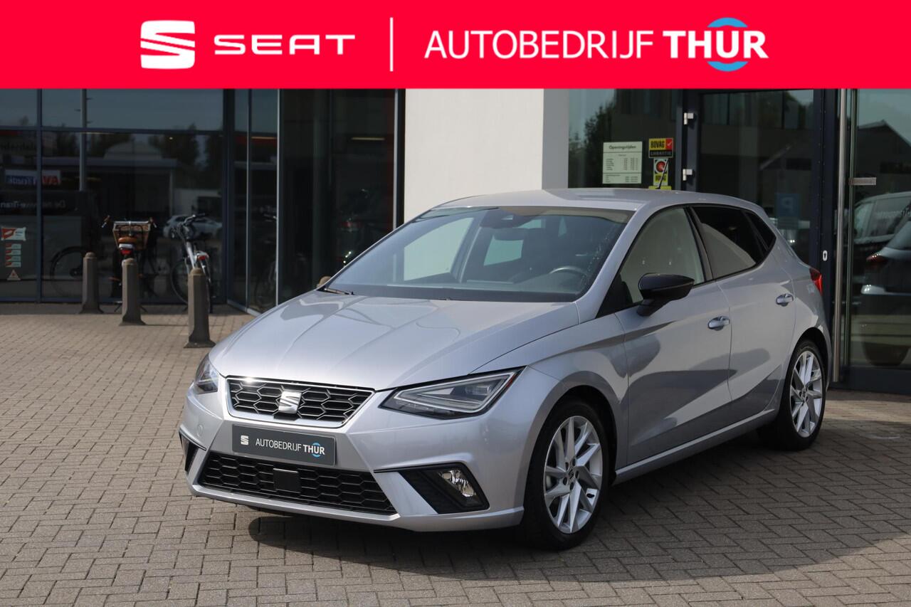 Seat IBIZA 1.0 EcoTSI FR navigatie grootbeeld leder alcantara cruise control FR FULL Led cruise control parkeersensoren multifunctioneel lederen stuurwiel dealer onderhouden