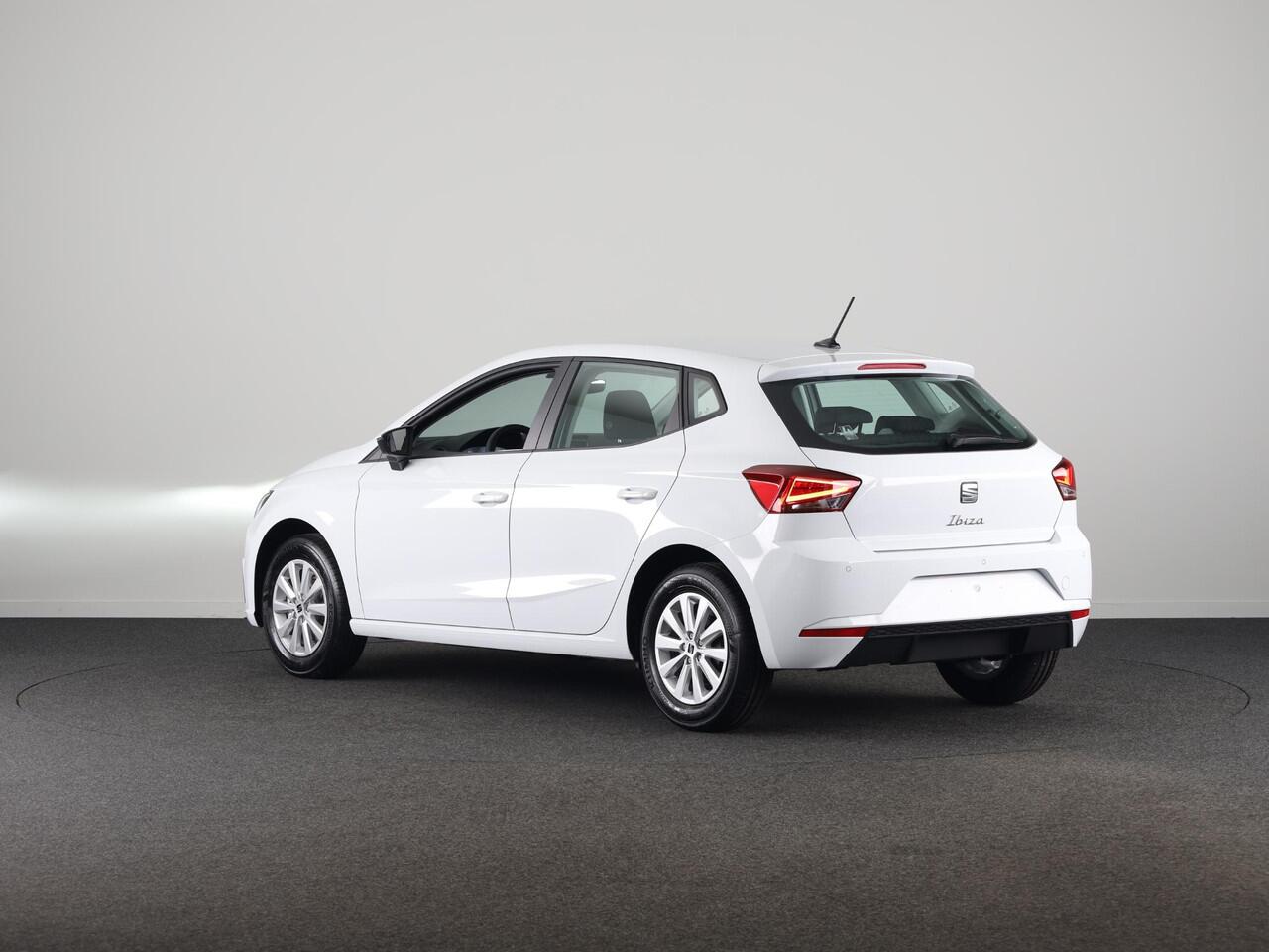 Seat IBIZA 1.0 EcoTSI Style | Trekhaakvoorbereiding | Glacial White Metallic