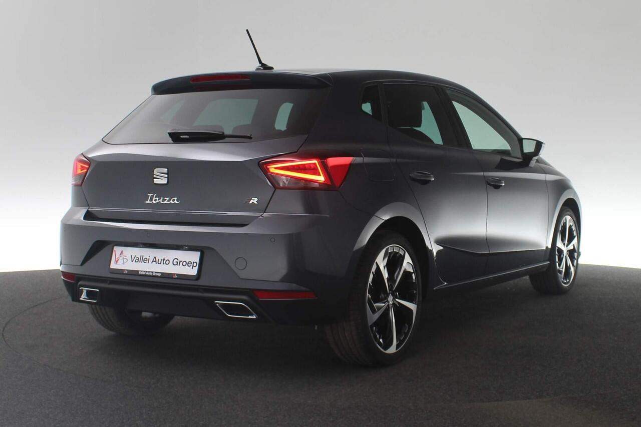 Seat IBIZA FR Business Connect 1.0 70 kW / 95 pk EcoTSI | ¤3.500,- VOORRAADKORTING | Adaptive Cruise Control | Draadloze Apple Carplay/Android Auto | Verwarmbare sportstoelen | Achteruitrijcamera | Climate Control | 18 inch lichtmetalen velgen | Full LED Koplampen