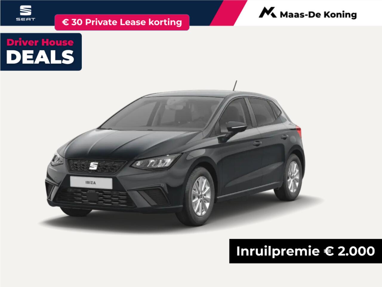 Seat IBIZA Style Business Connect 1.0 85 kW / 115 pk EcoTSI H DSG | Airconditioning automatisch met 2-zone-temperatuurregeling | 2000,- inruilvoordeel!!