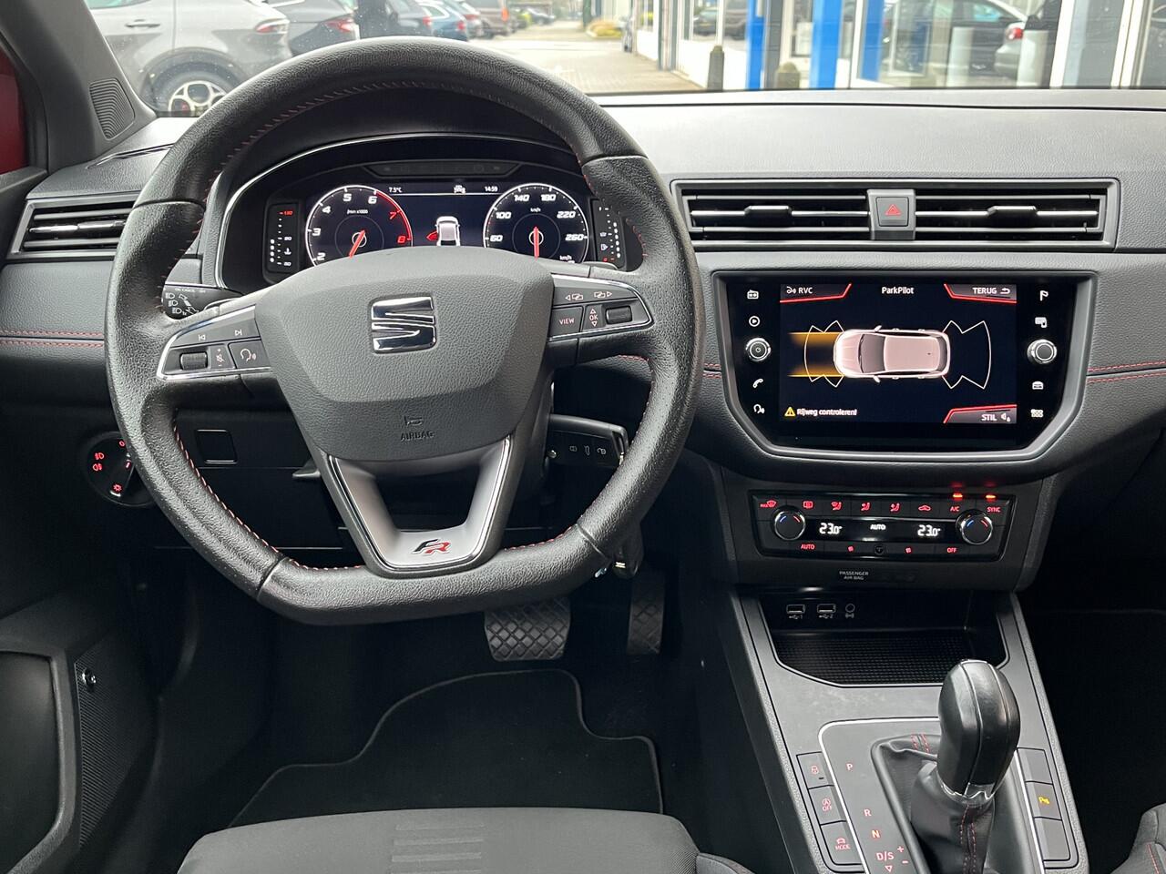 Seat IBIZA 1.0 TSI FR Business Intense / AUTOMAAT/ BEATS AUDIO/ CAMERA/ PARK. SENSOREN/ GETINT GLAS/ VIRTUAL COCKPIT/ LED/ NAVI/ CLIMA/ 17" LMV