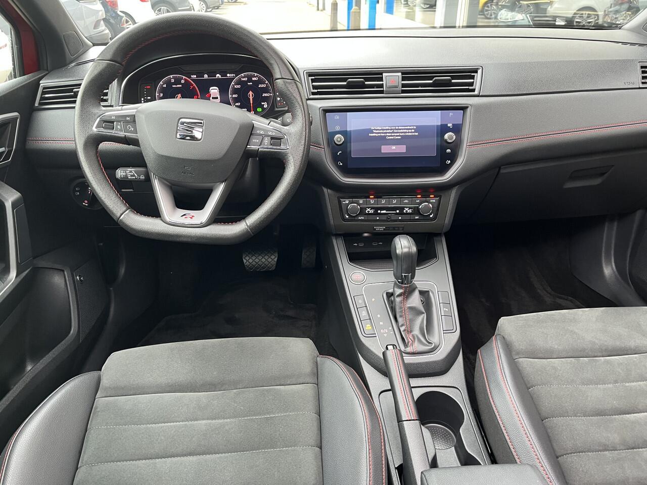 Seat IBIZA 1.0 TSI FR Black Edition / AUTOMAAT/ BEATS AUDIO/ PANO/ DCC/ CAMERA/ PARK. SENSOREN/ LEDER & ALCANTARA/ KEYLESS/ STOELVERWARM./ VIRTUAL COCKPIT/ LED/ ADAPT. CRUISE/ FULL LINK/ NAVI/ CLIMA/ DAB/ 18" LMV