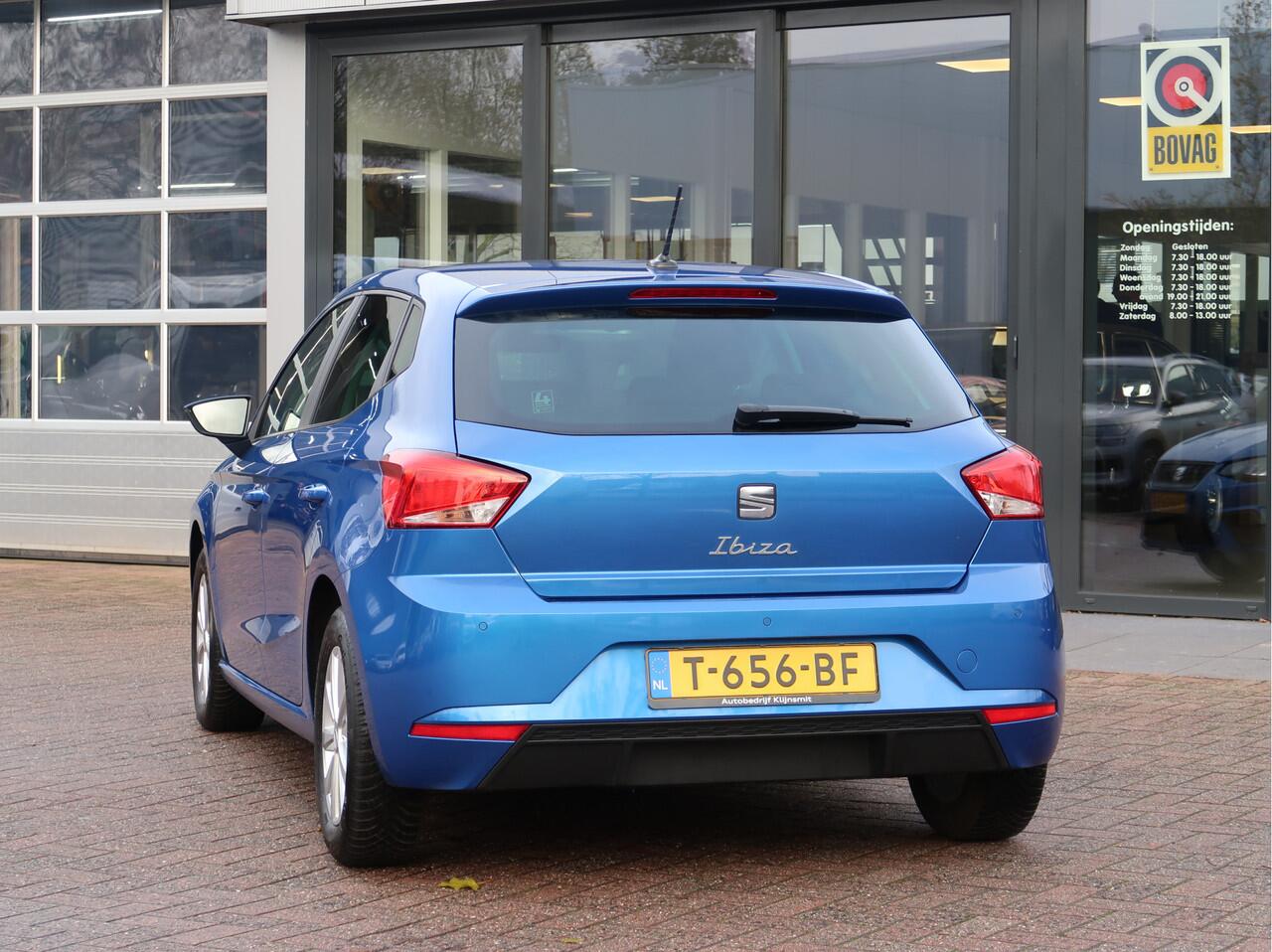 Seat IBIZA 1.0 TSI Style Business Connect | Stoelverw | Led | Parkeersensoren | Digi-Cockpit | Navigatie