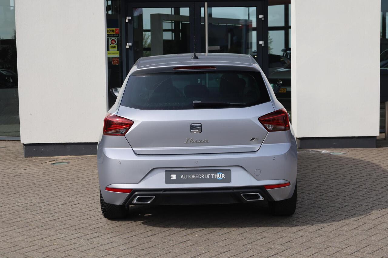 Seat IBIZA 1.0 EcoTSI FR PL ¤436 p/m* 70KW/95PK, navigatie grootbeeld, leder alcantara, cruise control, FR FULL Led, cruise control, parkeersensoren, multifunctioneel lederen stuurwiel, dealer onderhouden