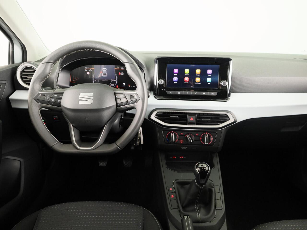 Seat IBIZA 1.0 EcoTSI Style | Trekhaakvoorbereiding | Glacial White Metallic