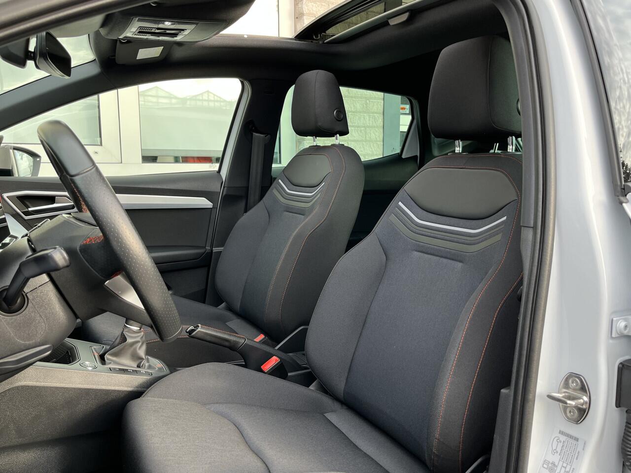 Seat IBIZA 1.0 TSI FR / PANO/ BEATS AUDIO/ PARK. SENSOREN + CAMERA/ FULL LINK/ CLIMA/ RIJ-MODI/ STOEL VERWARM.