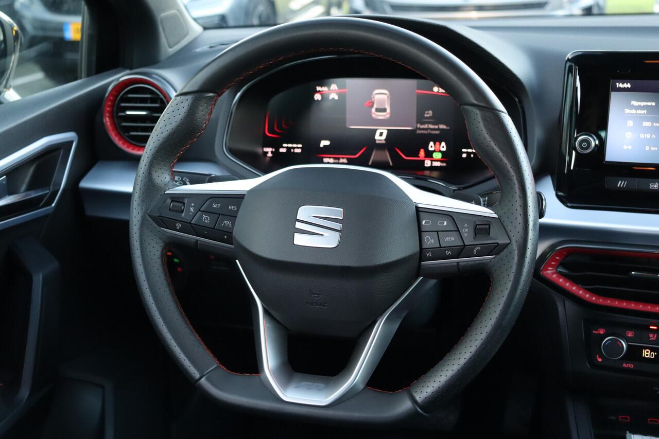 Seat IBIZA 1.0 EcoTSI FR Business Connect Automaat | Adap. Cruise | Keyless | Stoelverwarming | Camera | Carplay