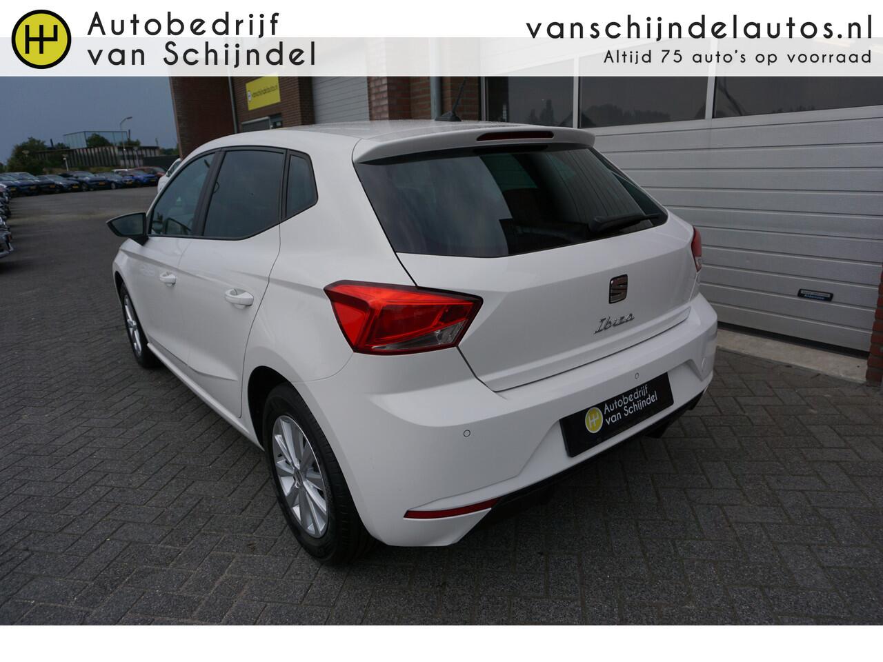 Seat IBIZA 1.0 TSI 110PK STYLE - CAMERA - PDC V+A - APPLE CARPLAY/ANDROID - ADAPT. CRUISE- STOELVERWARMING - DAB+ - LANE ASSIST - L.M. VELGEN - PRIVACYGLAS - BLUETOOTH DEALER ONDERHOUDEN - PERFECTE STAAT