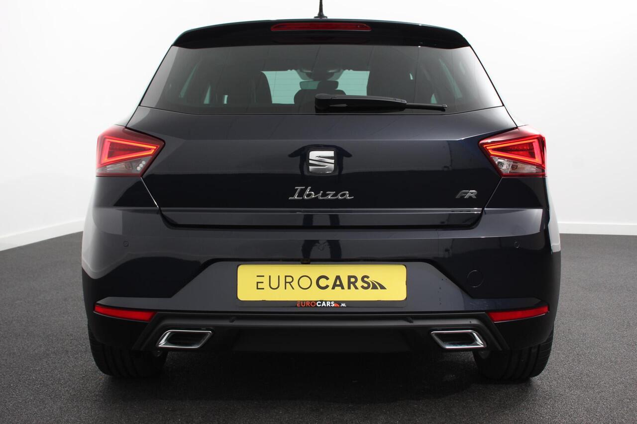 Seat IBIZA 1.0 TSI 110pk DSG FR | DEMO ! | Navigatie | Apple Carplay/Android Auto | Camera | Parkeersensoren | Adaptive cruise control | Keyless Entry/Start | Virtual Cockpit | Stoelverwarming | Ledverlichting | Getinte ramen