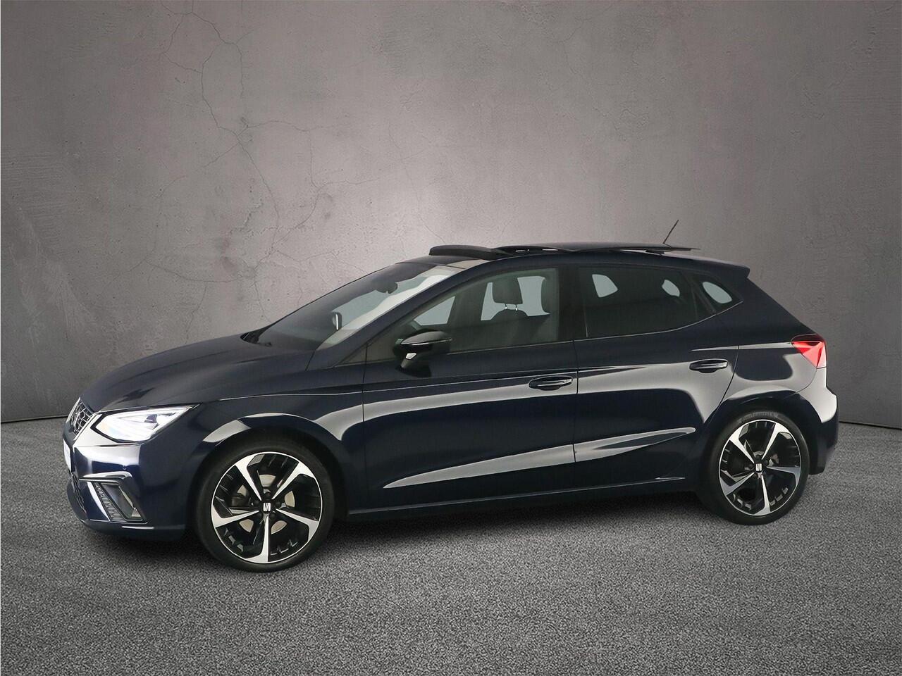 Seat IBIZA FR Plus 1.0 TSI 110pk DSG Automaat Trekhaak, Panoramadak, Adaptive cruise control, LED koplampen, Beats audio, Navigatie, Parkeersensoren, Stoelverwarming