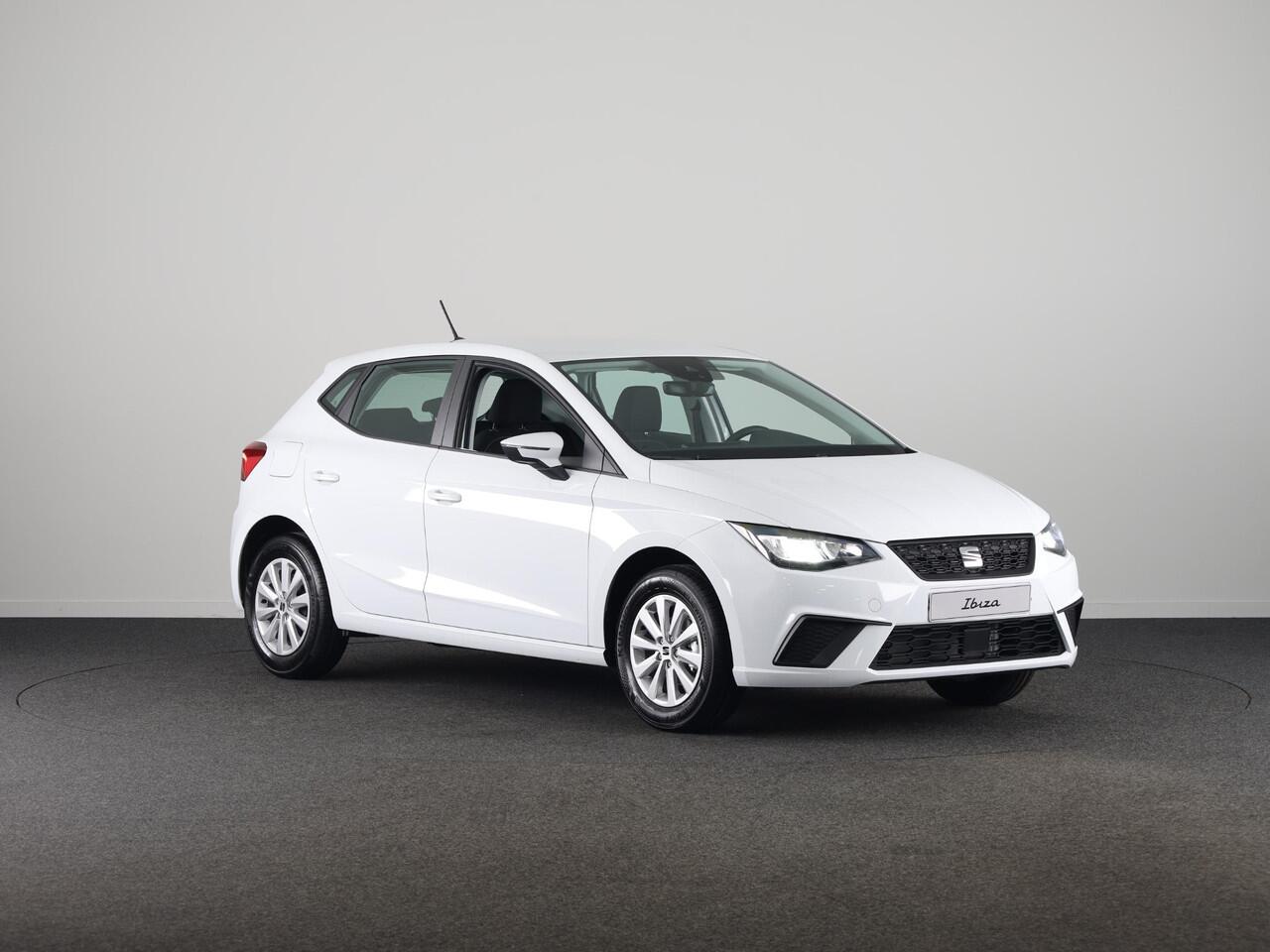 Seat IBIZA 1.0 EcoTSI Style | Trekhaakvoorbereiding | Glacial White Metallic