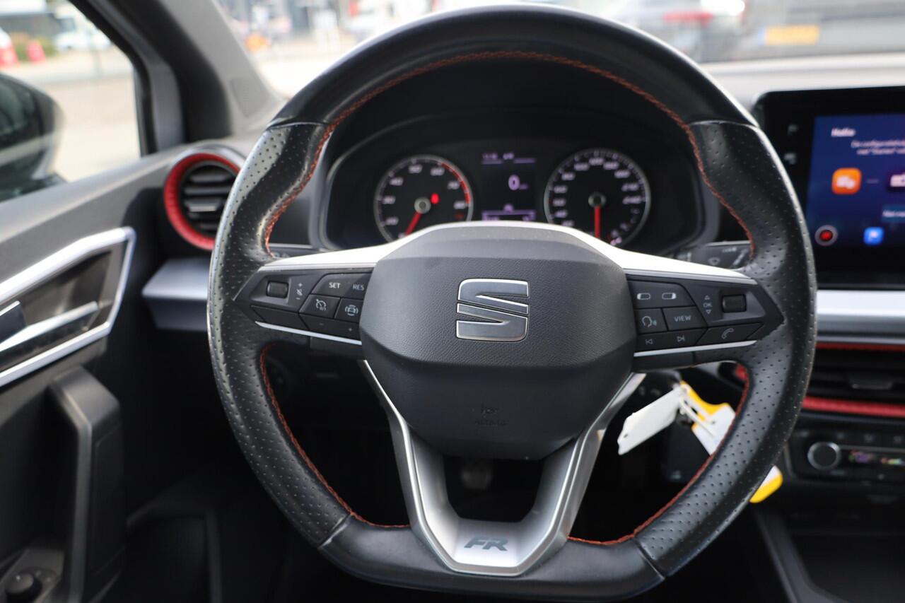 Seat IBIZA 1.0 EcoTSI FR navigatie grootbeeld leder alcantara cruise control FR FULL Led cruise control parkeersensoren multifunctioneel lederen stuurwiel dealer onderhouden