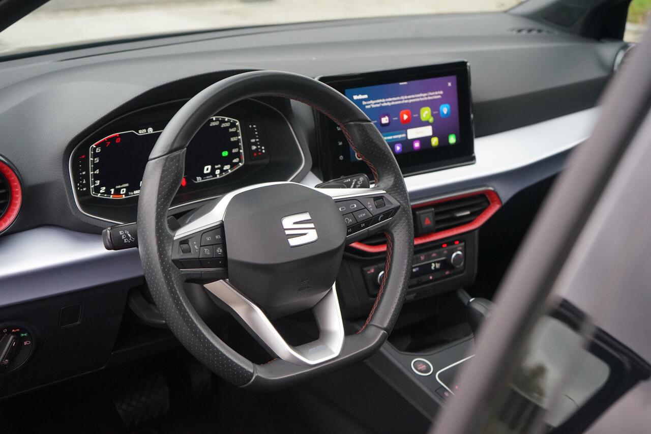 Seat IBIZA 1.0 TSI FR BLACK EDITION DSG 110PK Panodak Virtual Sfeerv. DAB+ Camera .