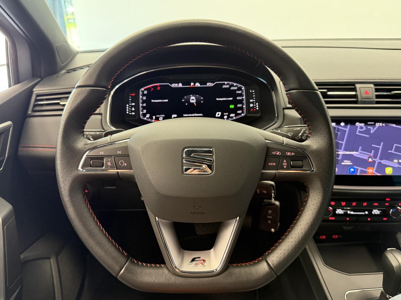 Seat IBIZA 1.0 TSI FR 5-Drs. Automaat Navigatie Full-led 24 maanden garantie mogelijk (*vraag naar de voorwaarden)