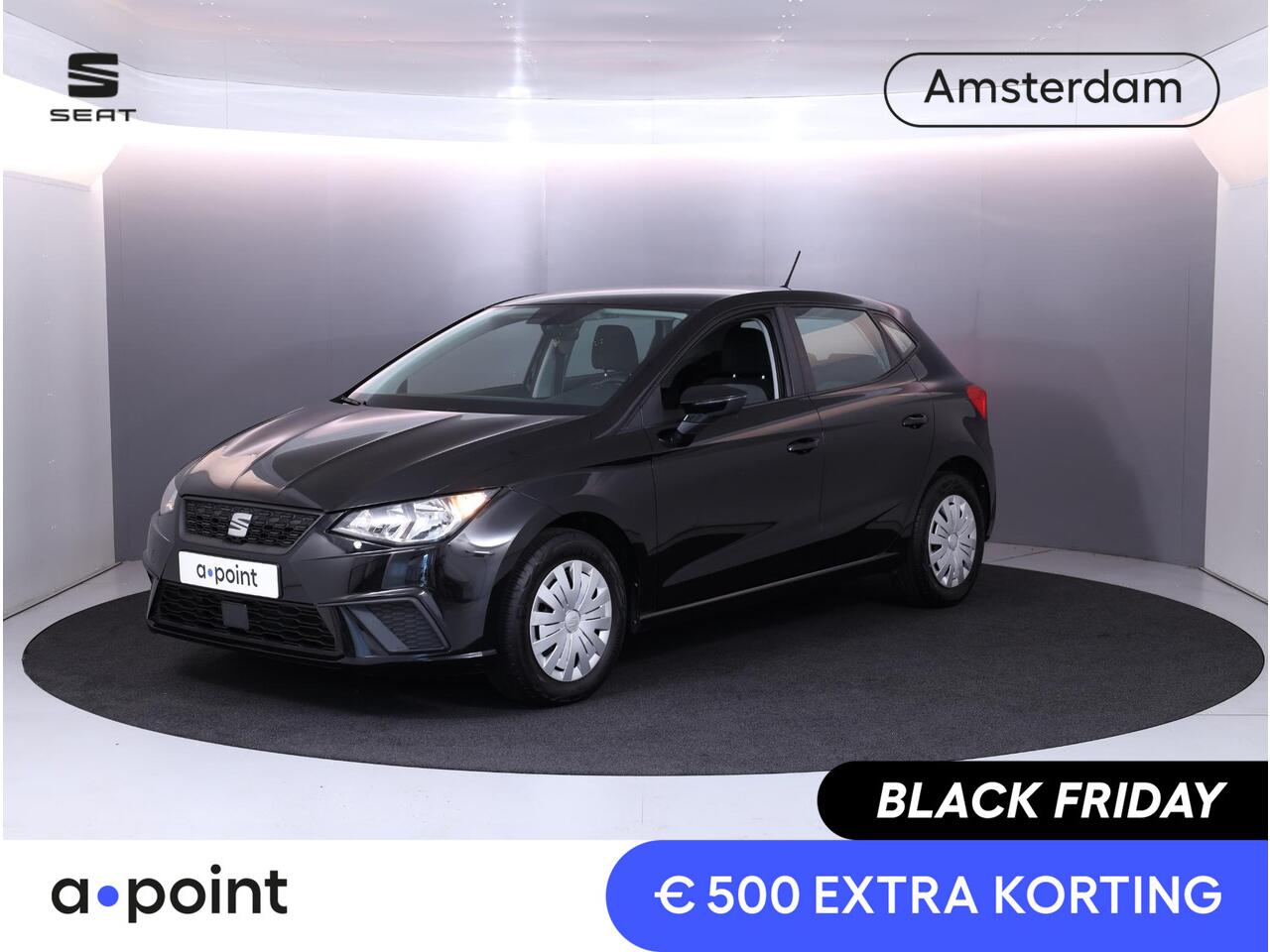 Seat IBIZA 1.0 TSI Style 95PK | Navigatie via app | Parkeersensoren | Airco |