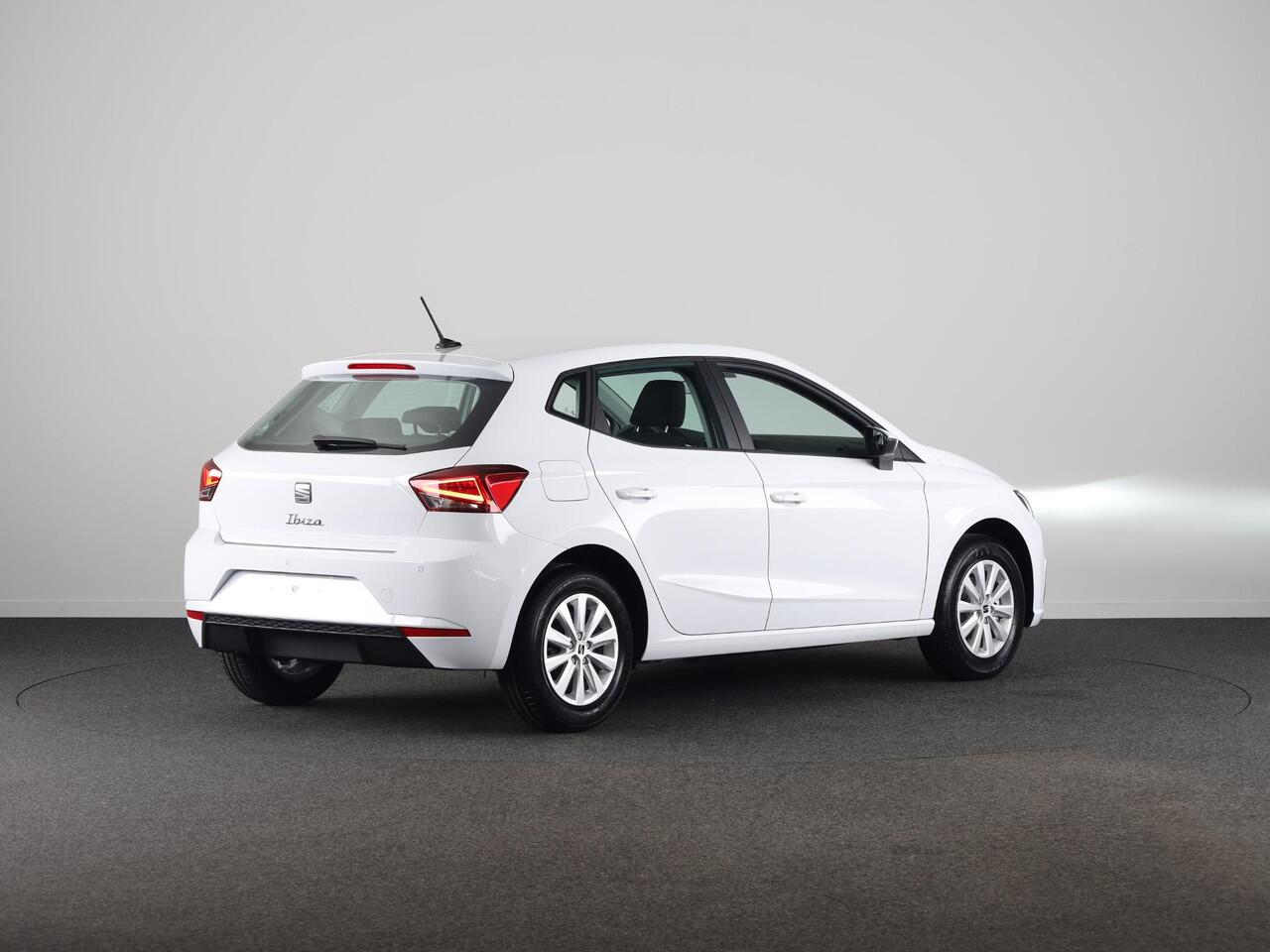 Seat IBIZA 1.0 EcoTSI Style | Trekhaakvoorbereiding | Glacial White Metallic