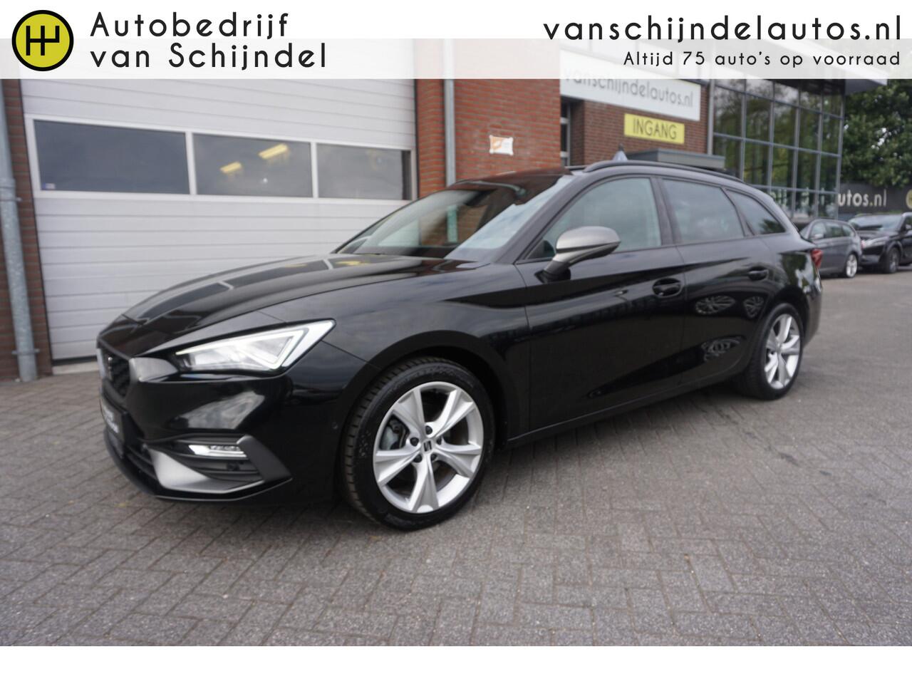 Seat LEON Sportstourer 1.0 TSI FR SPORT LUXE KEURIGE NETTE STAAT PANORAMADAK VIRTUEEL COCKPIT CAMERA STOEL+STUURVERWARMING ANDROID/APPLECARPLAY NAVI 17INCH KEYLESS CLIMA CRUISE BLUETOOTH ENZ...