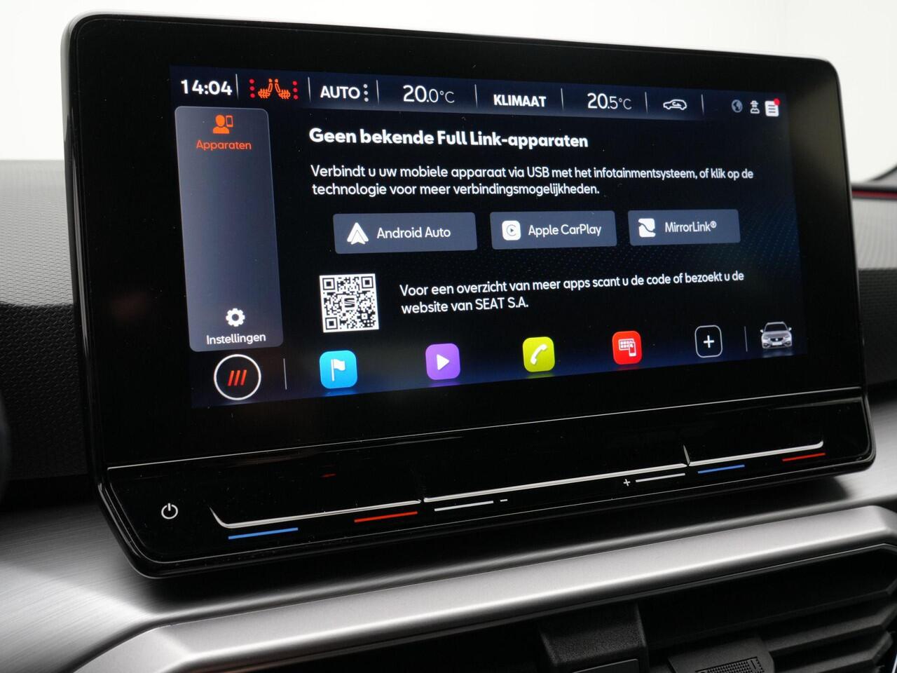 Seat LEON Sportstourer 1.4 TSI eHybrid 204 pk DSG FR Business Intense | Trekhaak | Full LED | Sportstoelen | Stoelverwarming | Achteruitrijcamera | 18 inch 'Performance'