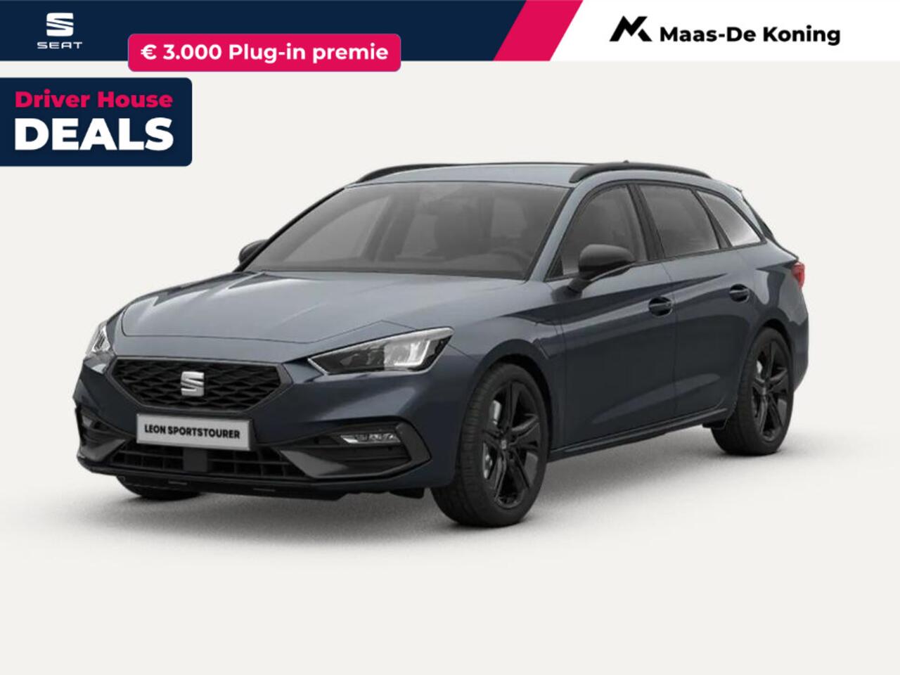 Seat LEON Sportstourer 1.5 TSI e-Hybrid FR Business 204 PK l Black Pack l Wegklapbare Trekhaak l Safe & Driving Pack