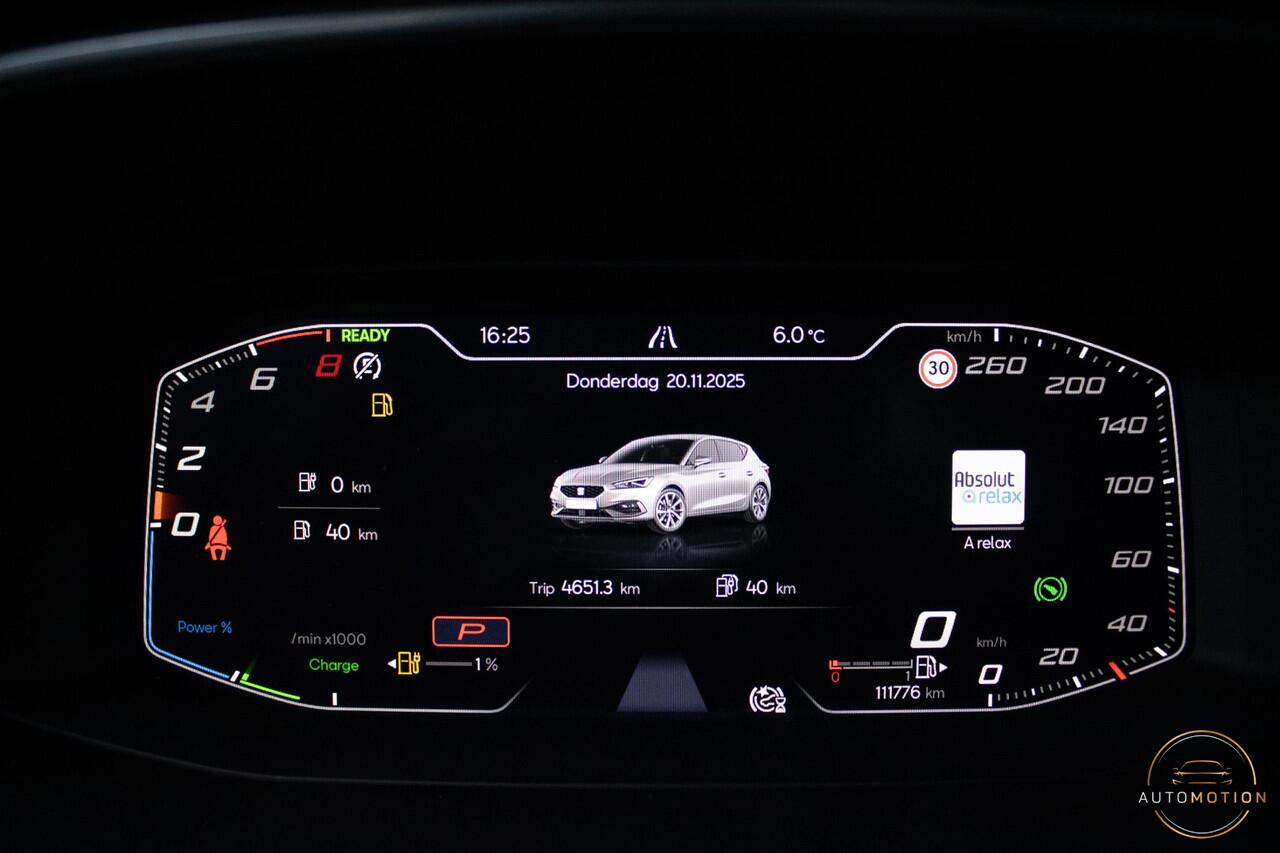 Seat LEON 1.4 TSI eHybrid PHEV FR Bus. Int. PANO CAMERA ADAPTIEF