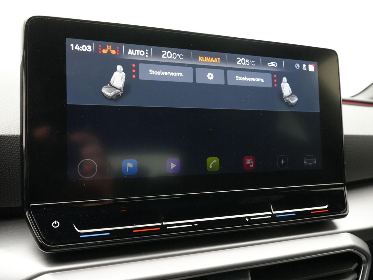 Seat LEON Sportstourer 1.4 TSI eHybrid 204 pk DSG FR Business Intense | Trekhaak | Stoelverwarming | Achteruitrijcamera | 18 inch 'Performance'