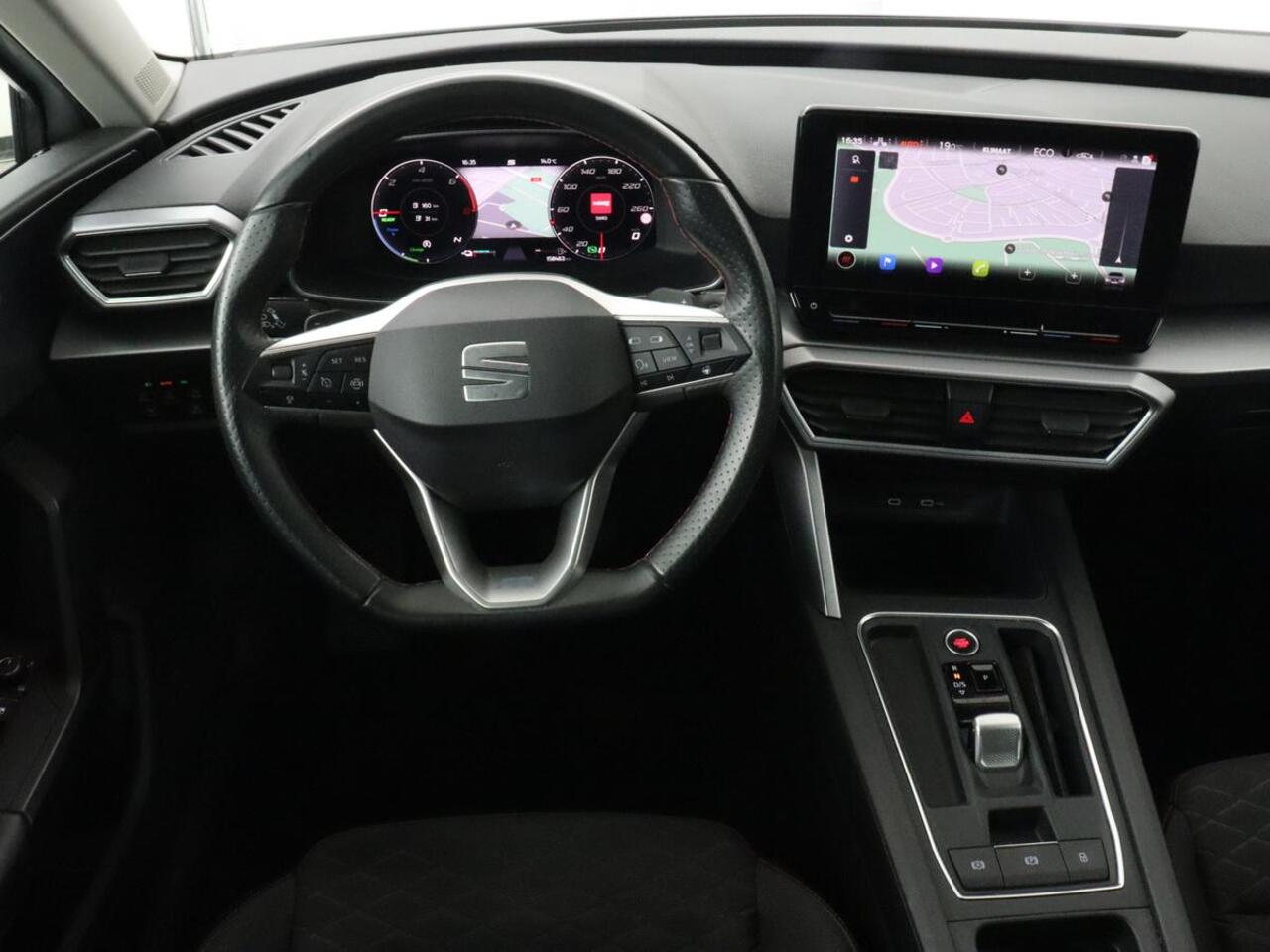 Seat LEON 1.4 TSI e-Hybrid FR | Trekhaak | Stoelverwarming | Camera | Adaptive cruise | Carplay | Navigatie | Full LED | Park Assist | Climate control | Bluetooth | PHEV | Plug In