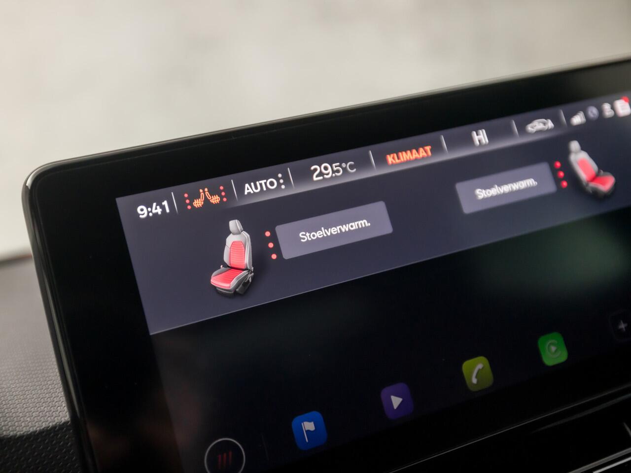 Seat LEON 1.0 TSI FR Sport (VIRTUAL COCKPIT, APPLE CARPLAY, GROOT NAVI, CAMERA, STUUR/STOELVERWARMING, SPORTSTOELEN, ADAPTIVE CRUISE, LED KOPLAMPEN, ZWART HEMEL, NIEUWSTAAAT)