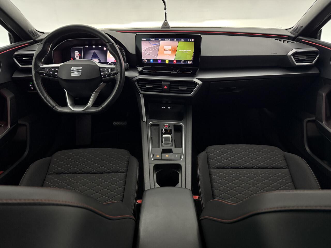 Seat LEON Sportstourer 1.5 eTSI FR Launch Edition | Virtual | Sfeer | Adap. Cruise | Carplay | Parkeersens. | Navi | NAP