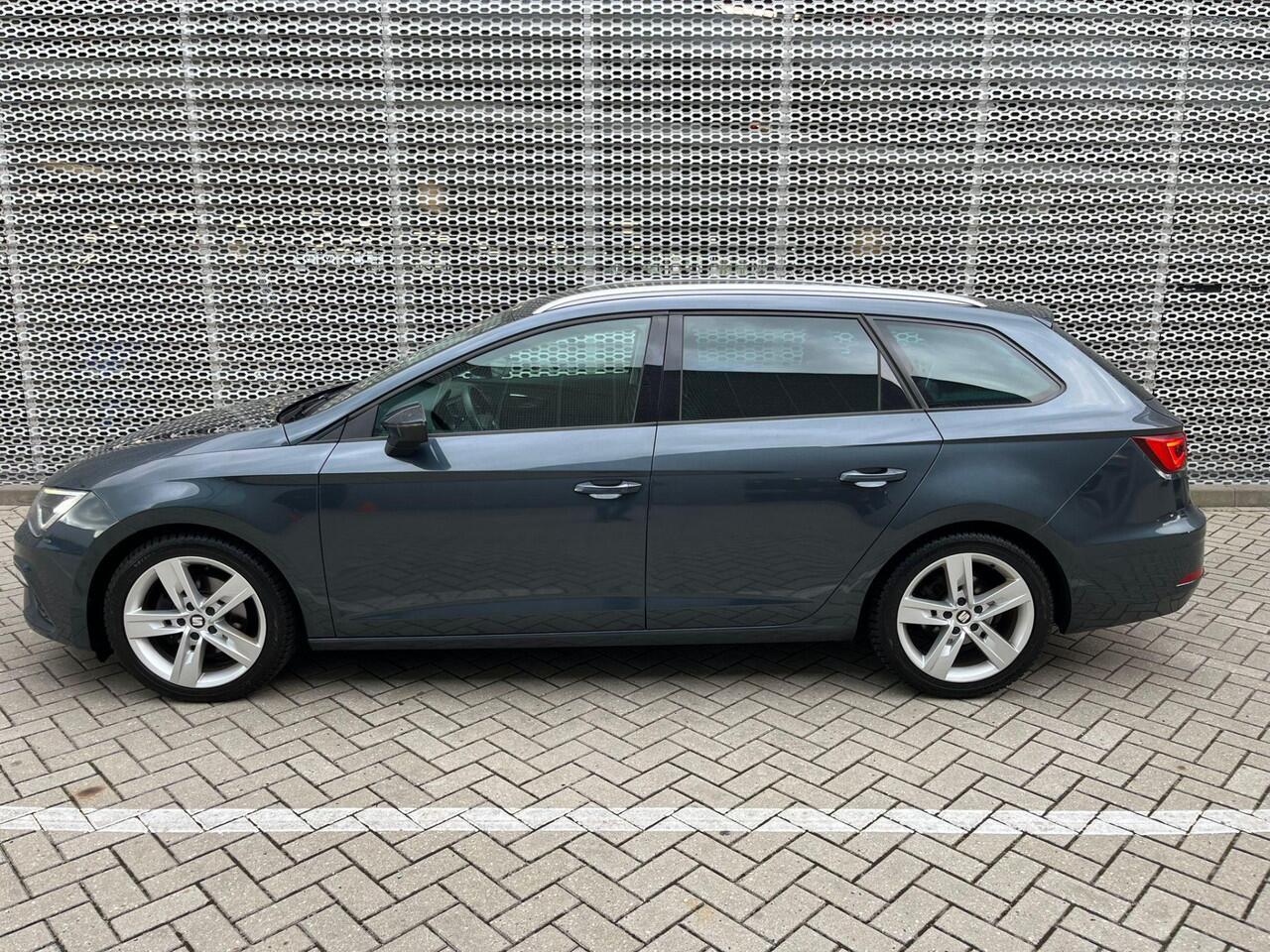 Seat LEON ST 1.5 TSI FR Ultimate Edition Black / Beats / Navigatie / Climate contole / App connect / Parkeersensoren V+A / Lichtmetaal 17 inch /
