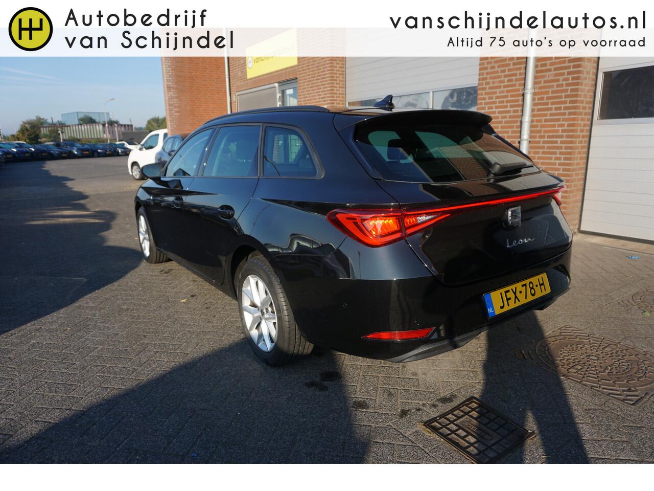 Seat LEON Sportstourer 1.5 TSI STYLE NAVIGATIE ANDROID-APPLECARPLAY DIGITALE COCKPIT LED ECC AIRCO CRUISECONTROL PARKEERSENSOREN V+A BLUETOOTH LMV ENZ...