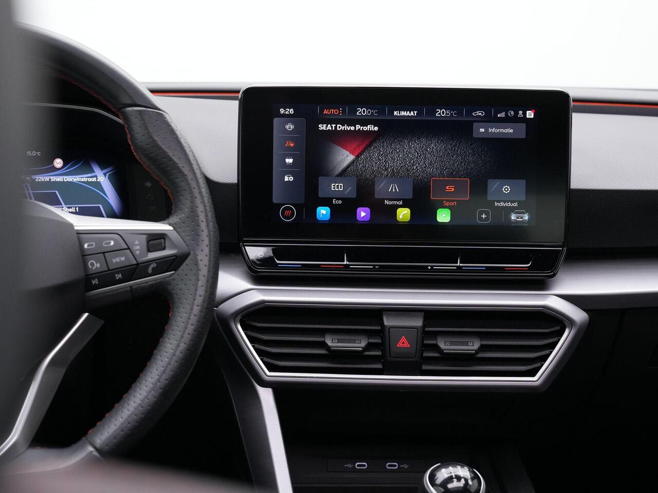 Seat LEON Sportstourer 1.0 TSI 110 pk FR Business Intense | Panoramadak | Trekhaak | Achteruitrijcamera | Adaptive Cruise | Navigatie