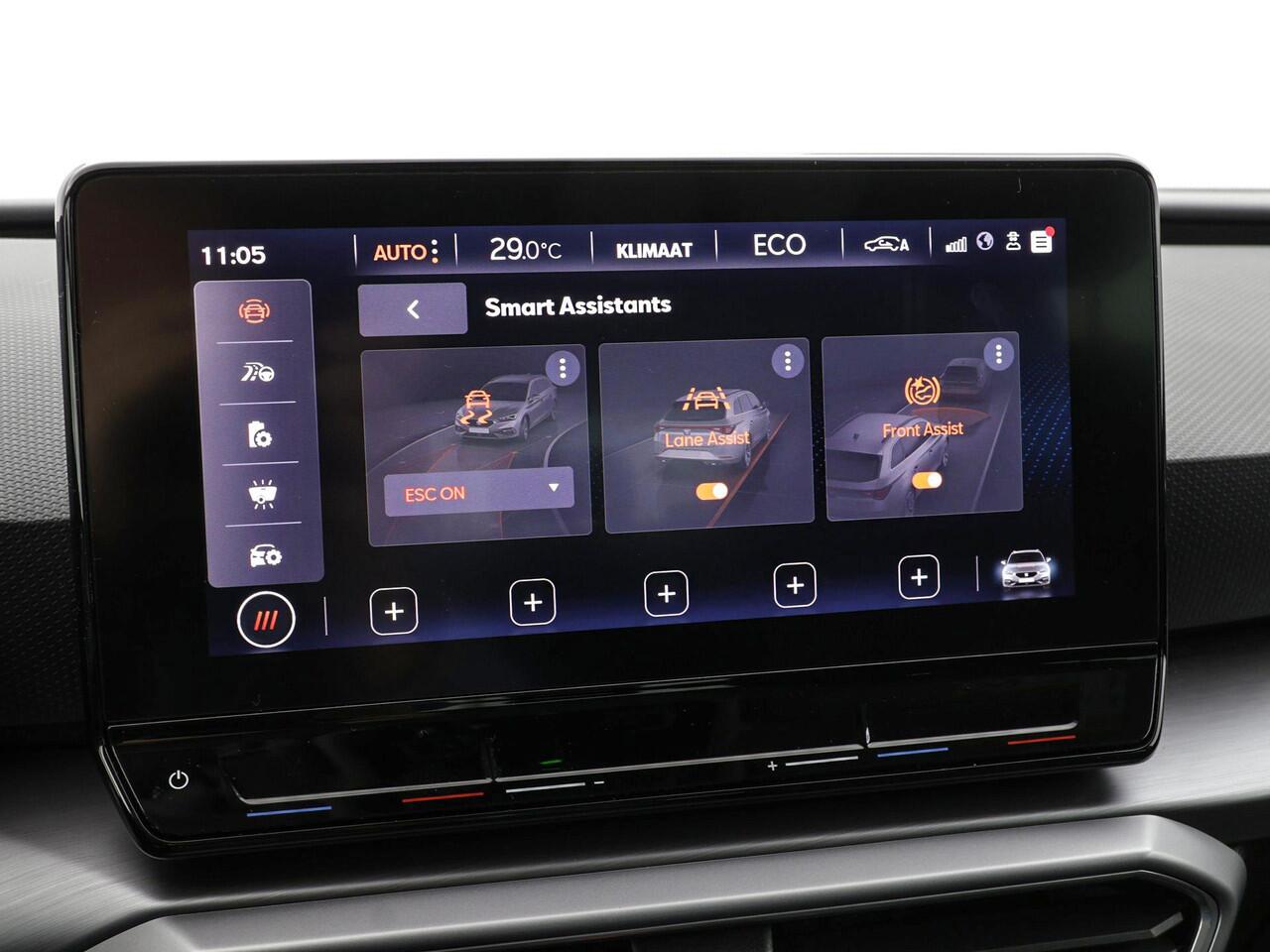 Seat LEON Sportstourer 1.4 TSI 204pk DSG eHybrid PHEV FR · Apple/Android Car Play · P-Sensoren · Navigatie · Cruise Control · P-Sensoren · Sfeerverlichting · Afneembare trekhaak · 17'' Inch ·