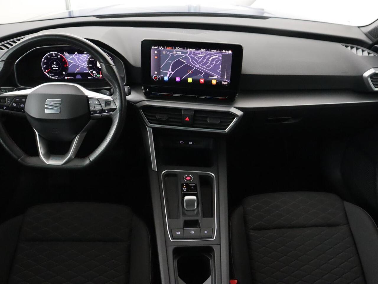 Seat LEON 1.5 eTSI FR Intense | Stoelverwarming | Adaptive cruise | Camera | Carplay | Navigatie | Full LED | Keyless | Stuurverwarming | Climate control