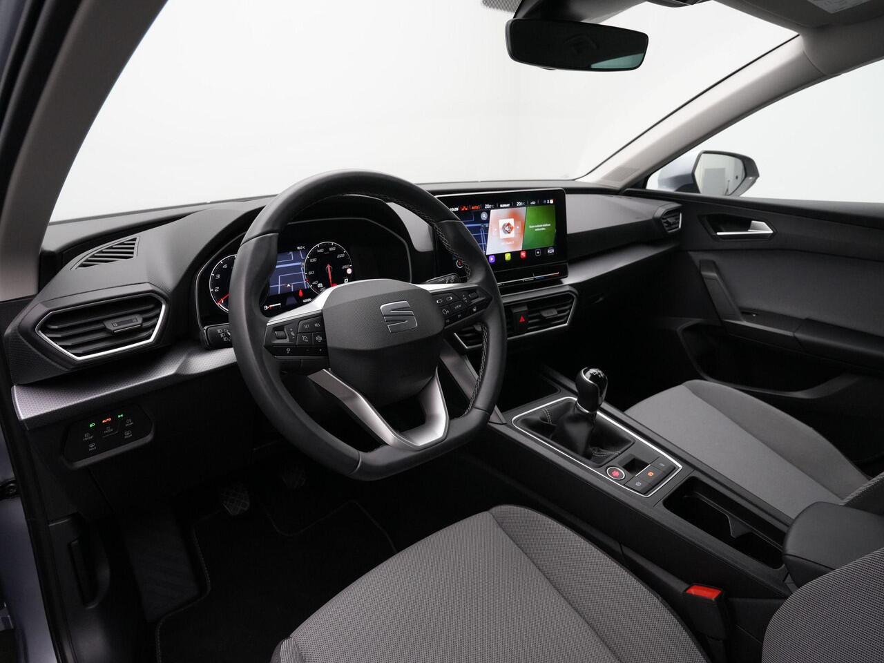 Seat LEON 1.0 TSI 110 pk FR Style | Stuur-/stoelverwarming | Achteruitrijcamera | Navigatie | Adaptive Cruise