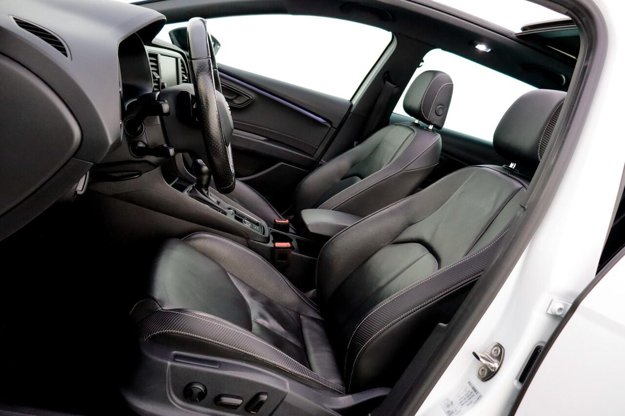 Seat LEON ST 2.0T 300Pk 4DRIVE CUPRA PANO | LEDER | DCC | VIRTUAL | CAMERA | CARPLAY | MILLTEK | ACC | STOELVERW | LMV 19''