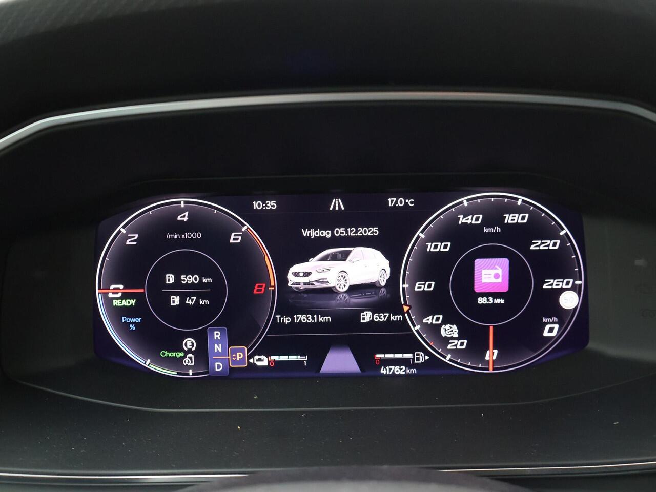 Seat LEON Sportstourer 1.4 TSI eHybrid PHEV FR Business Intense | 204 PK | SoH 99% | Trekhaak | Multifunctioneel stuurwiel |