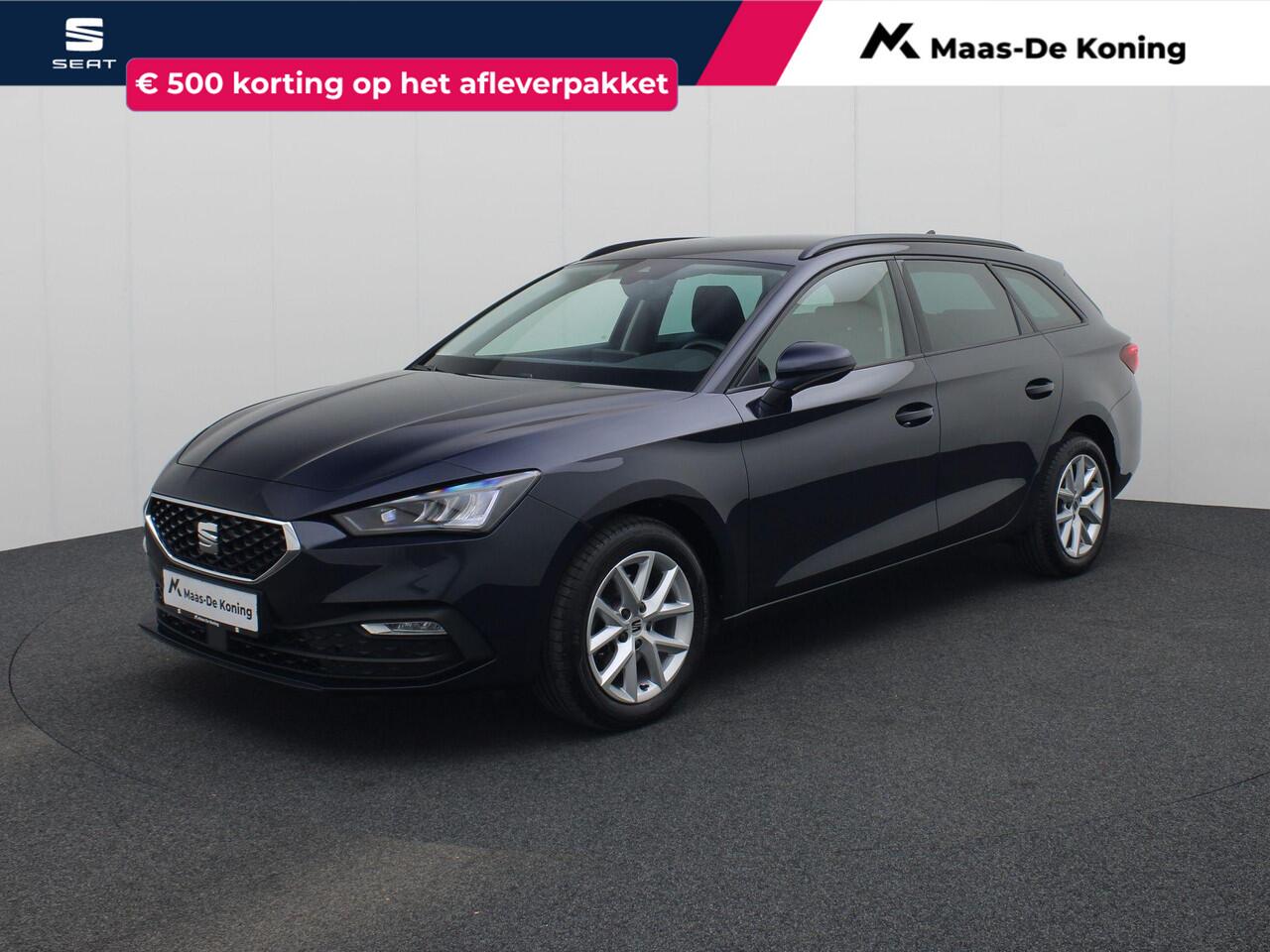 Seat LEON Sportstourer 1.0eTSI/110PK Style DSG · Navigatie · Trekhaak · Stuur- & stoelverwarming