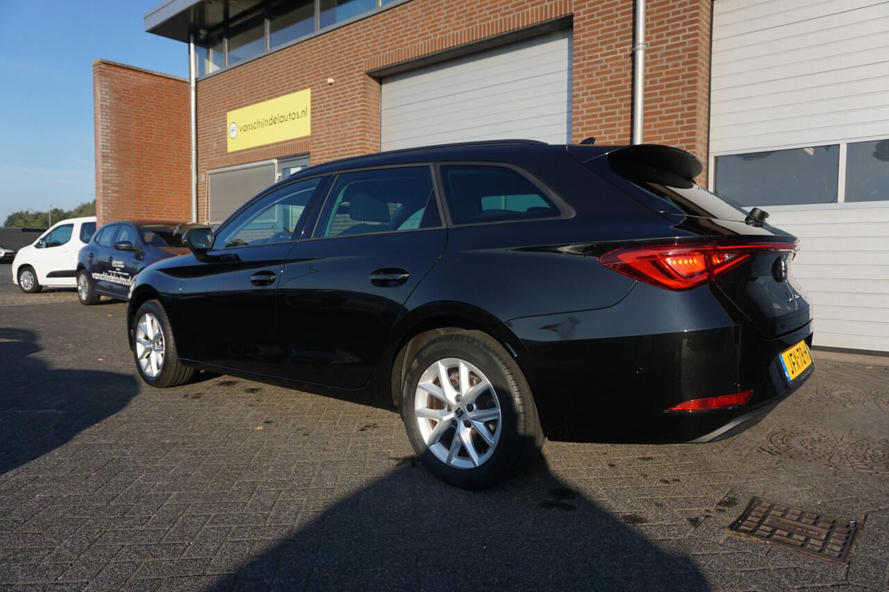 Seat LEON Sportstourer 1.5 TSI STYLE NAVIGATIE ANDROID-APPLECARPLAY DIGITALE COCKPIT LED ECC AIRCO CRUISECONTROL PARKEERSENSOREN V+A BLUETOOTH LMV ENZ...