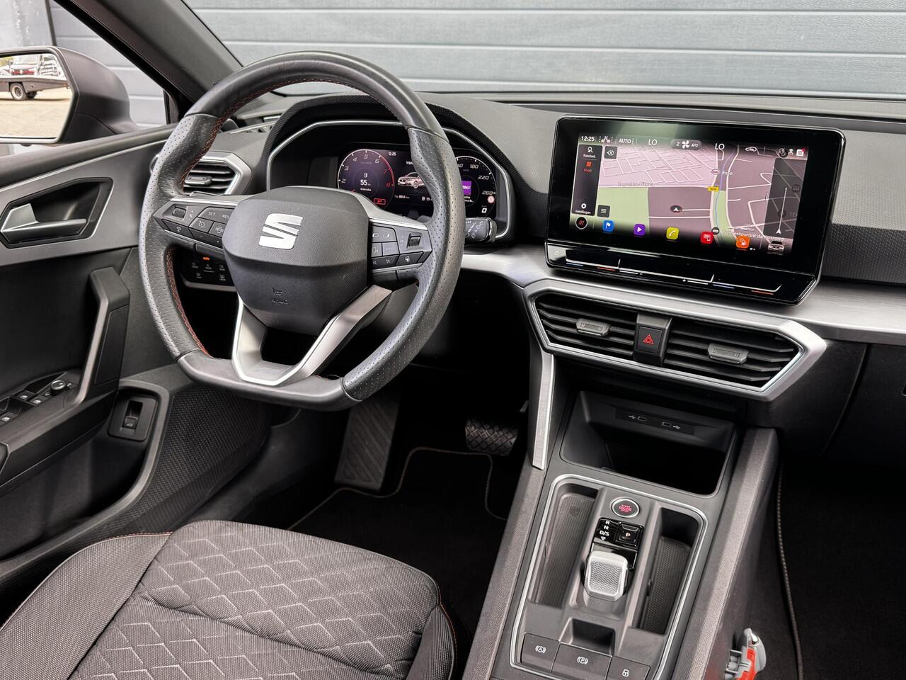 Seat LEON SPORTSTOURER 1.5 eTSI FR BUSINESS INTENSE I AUTOMAAT I ADAPT. CRUISE CONTROL I P-CAMERA