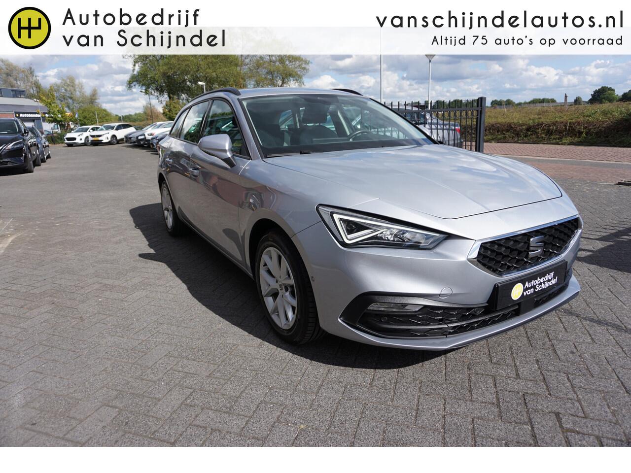 Seat LEON Sportstourer 1.0 E-TSI 111PK AUTOMAAT STYLE CAMERA FULL LED DIGITALE COCKPIT ANDROID/APPLECARPLAY NAVI CLIMA CRUISE PDC V+A LMV ENZ...