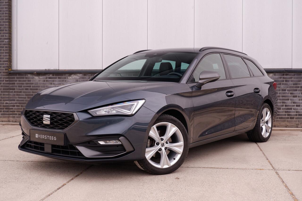 Seat LEON Sportstourer 1.5 eTSI FR | Elek. Trekhaak | LED | Carplay | Camera | Navi | Keyless | Adap. Cruise