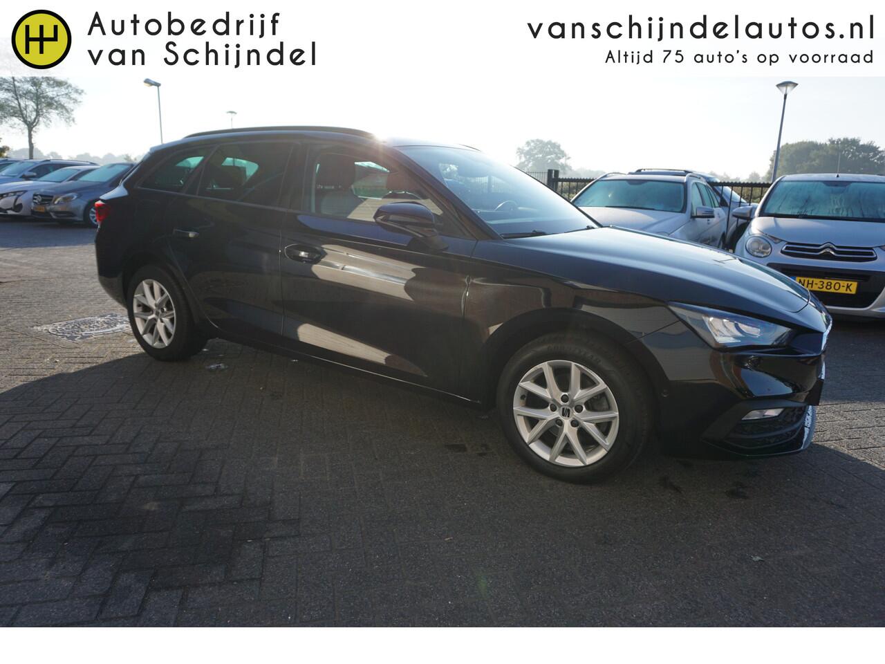 Seat LEON Sportstourer 1.5 TSI STYLE NAVIGATIE ANDROID-APPLECARPLAY DIGITALE COCKPIT LED ECC AIRCO CRUISECONTROL PARKEERSENSOREN V+A BLUETOOTH LMV ENZ...
