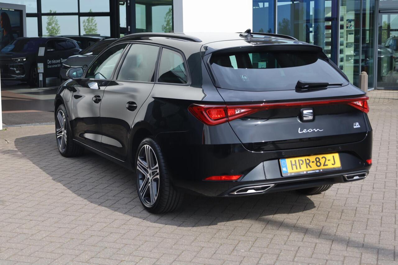 Seat LEON Sportstourer 1.5 TSI e-Hybrid FR Business 204PK / 150kW, 18" 'Performance Machined' LMV, LED koplampverlichting, adaptieve cruise control (acc), multifunctioneel lederen stuurwiel, infotainmentsysteem met 12,9 inch touchscreen, keyless start, achteruitrij
