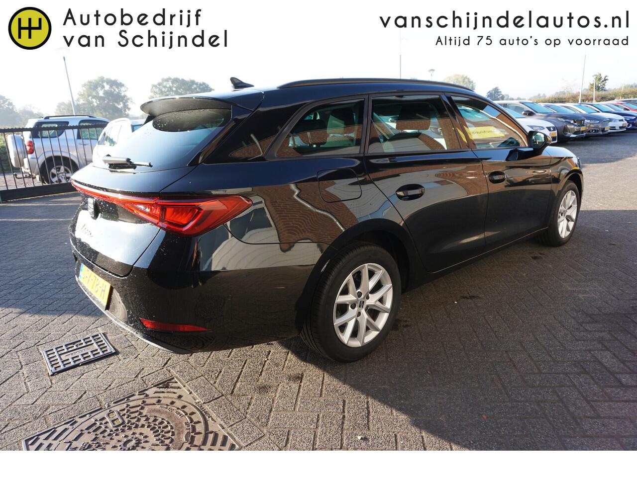 Seat LEON Sportstourer 1.5 TSI STYLE NAVIGATIE ANDROID-APPLECARPLAY DIGITALE COCKPIT LED ECC AIRCO CRUISECONTROL PARKEERSENSOREN V+A BLUETOOTH LMV ENZ...