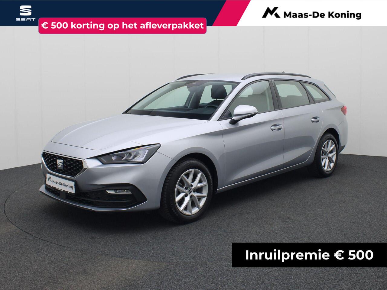 Seat LEON Sportstourer 1.5e TSI 150PK Style DSG · Navigatie · Parkeersensoren · Lane assist
